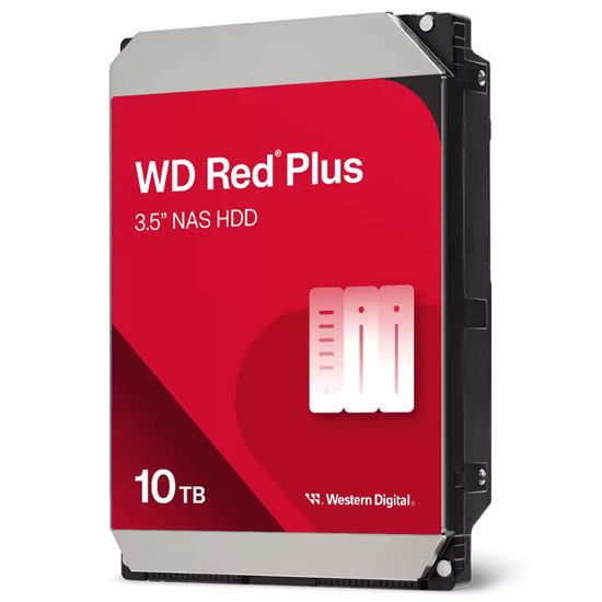 Fotografija izdelka WD Red Plus 10TB 3,5" SATA3 512MB (WD100EFGX) NAS trdi disk