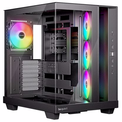 Fotografija izdelka BE QUIET! Light Base 500 LX (BGW85) midi-ATX RGB okno črno ohišje
