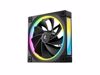 Fotografija izdelka Ventilator za ohišje DeepCool FL12R ARGB PWM 120mm, Reverse Blade, črn