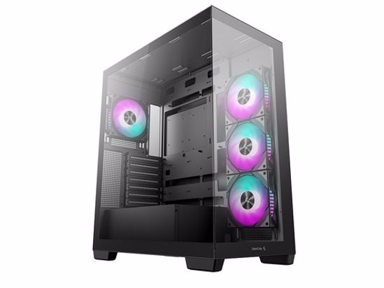 Fotografija izdelka Računalniško ohišje DeepCool CG580 4F, ATX, Midi-Tower, kaljeno steklo, črno