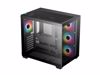 Fotografija izdelka Računalniško ohišje DeepCool CG530 4F, ATX, Midi-Tower, ARGB, Kaljeno steklo, črno