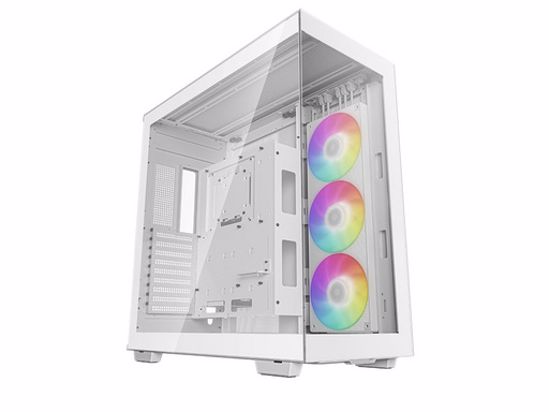 Fotografija izdelka Računalniško ohišje DeepCool CH780 WH Full Tower, E-ATX, ARGB, kaljeno steklo, belo