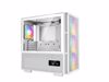 Fotografija izdelka Računalniško ohišje DeepCool CH560 Digital WH, E-ATX, ARGB, LCD, kaljeno steklo, belo