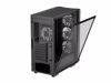 Fotografija izdelka Računalniško ohišje DeepCool CC560 ARGB V2, ATX, RGB, kaljeno steklo, črno