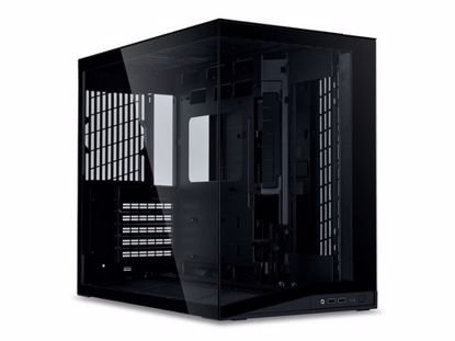 Fotografija izdelka Računalniško ohišje Lian Li O11 Dynamic Mini V2, ATX, Midi-Tower, kaljeno steklo, črno