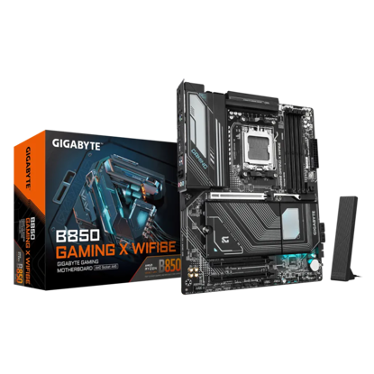 Fotografija izdelka GIGABYTE B850 GAMING X WIFI6E, DDR5, SATA3, USB3.2Gen2, DP, 2.5GbE, WiFi 6E, AM5 ATX