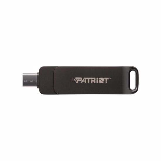 Fotografija izdelka Patriot 64GB 100MB/s Rage R550 USB 3.2 + USB-C spominski ključek