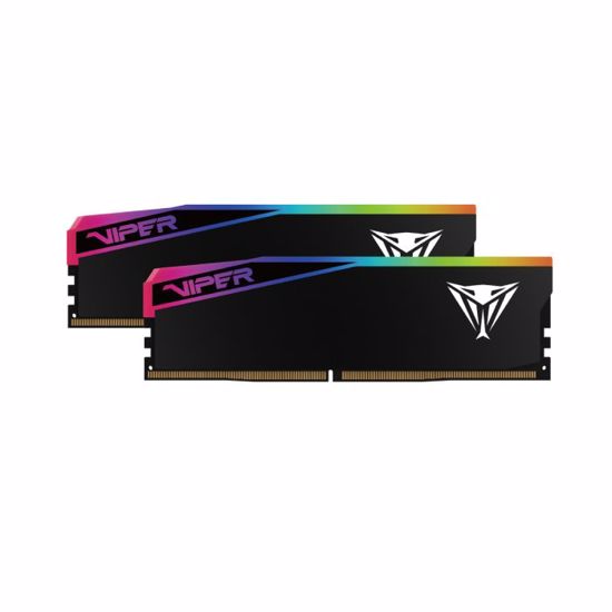 Fotografija izdelka Patriot Viper Elite 5 Ultra RGB Kit 64GB (2x32GB) DDR5-6400 DIMM CL32, 1.4V