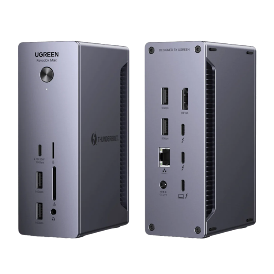 Fotografija izdelka Ugreen Revodok Max 213 USB-C 13-v-1 priklopna postaja