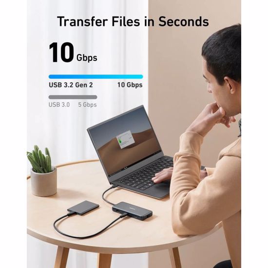 Fotografija izdelka Anker 555 USB-C Hub, 8v1