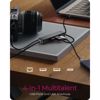 Fotografija izdelka IcyBox IB-HUB1439-LAN 4 Port Hub z priključkom USB 3.2 Type-A ali Type-C