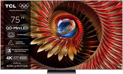 Fotografija izdelka QD-Mini LED TV TCL 75C81K Ozvočeno z Bang & Olufsen