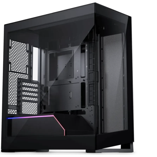 Fotografija izdelka PHANTEKS NV5 MKII TEMPERED GLASS D-RGB E-ATX črno ohišje