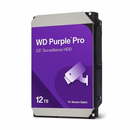 Fotografija izdelka WD 12TB Purple Pro 3,5" SATA 6Gb/s 7200rpm 512MB HDD disk