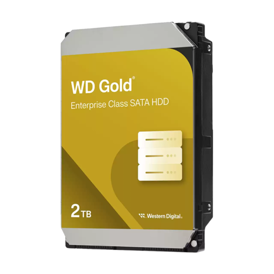 Fotografija izdelka WD 2TB Gold 3,5" SATA 6Gb/s 7200rpm 128MB HDD disk