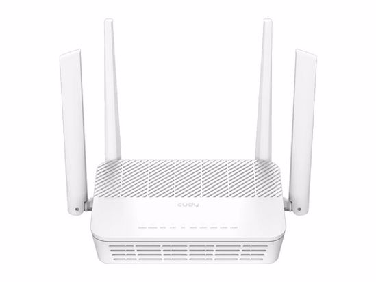 Fotografija izdelka Brezžični usmerjevalnik Router CUDY WR3000H, AX3000, 2.5G, Gigabit, Wi-Fi 6, Mesh