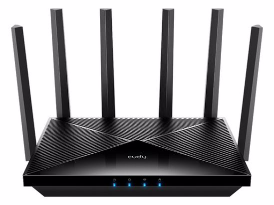Fotografija izdelka Brezžični usmerjevalnik Router CUDY WR6500H, BE6500, 2.5G, Wi-Fi 7, Mesh