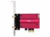 Fotografija izdelka PCI-E brezžični adapter CUDY WE9300S, BE9300 Tri-Band Wi-Fi 7, Bluetooth 5.4, Intel BE200