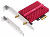 Fotografija izdelka PCI-E brezžični adapter CUDY WE9300S, BE9300 Tri-Band Wi-Fi 7, Bluetooth 5.4, Intel BE200