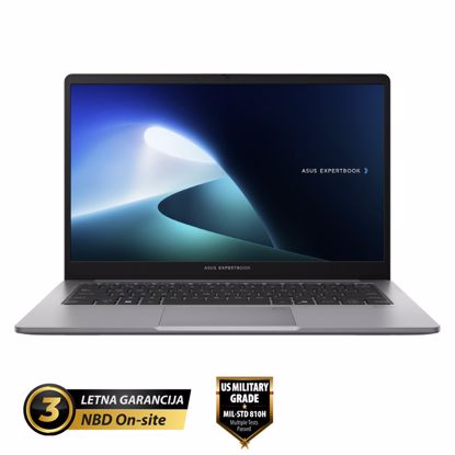 Fotografija izdelka ASUS ExpertBook P1 14" (35,56cm) FHD Core i7-13620H 16GB 1TB Windows 11 Home prenosni računalnik P1403CVA-WB73D0H