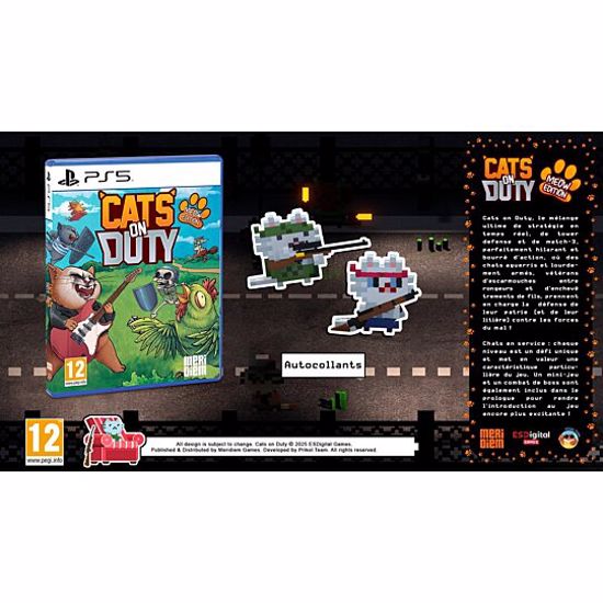 Fotografija izdelka Cats On Duty - Meow Edition