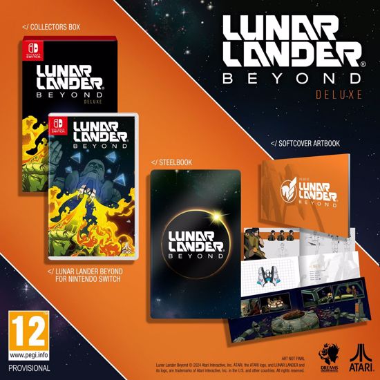 Fotografija izdelka Lunar Lander: Beyond Deluxe (Nintendo Switch)