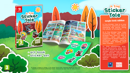 Fotografija izdelka A Tiny Sticker Tale - Magic Book Edition (Nintendo Switch)