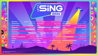 Fotografija izdelka Let's Sing 2026 (Playstation 5)