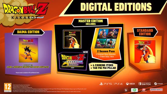 Fotografija izdelka Dragon Ball Z: Kakarot Master Edition (Nintendo Switch)