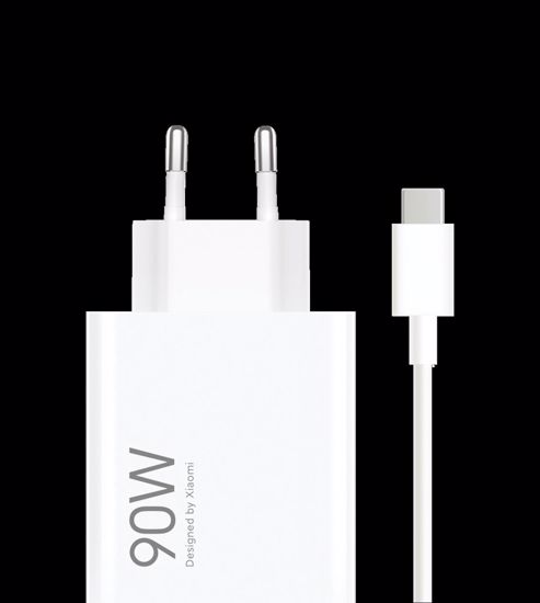 Fotografija izdelka Xiaomi 90W HyperCharge polnilec Combo (tip A) priložen kabel USB C
