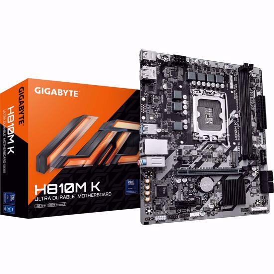 Fotografija izdelka GIGABYTE H810M K, DDR5,LGA1851 matična plošča