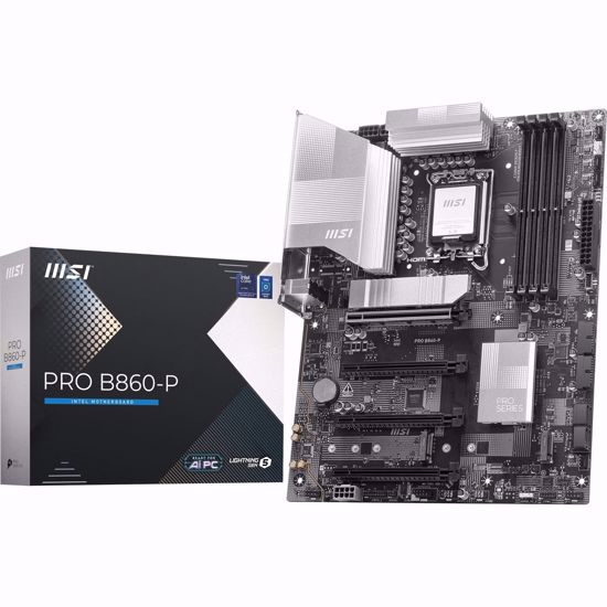 Fotografija izdelka MSI PRO B860-P, LGA1851, DDR5