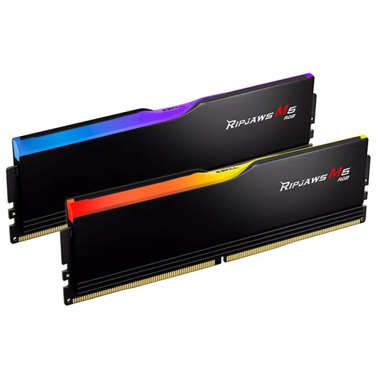 Fotografija izdelka G.SKILL Ripjaws M5 RGB 32GB (2x16GB) 6000MT/s DDR5 CL36 EXPO/XMP F5-6000J3636F16GX2-RM5RK ram pomnilnik