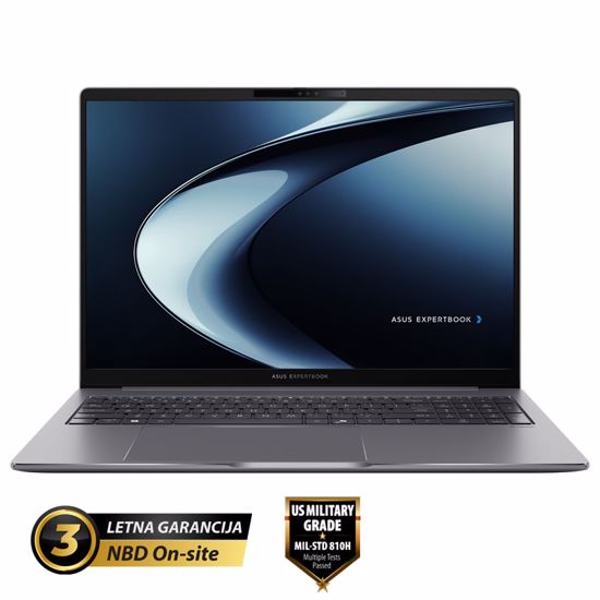 Fotografija izdelka ASUS ExpertBook P3 16" (40,64cm) WUXGA Ryzen AI 5 330 16GB 1TB prenosni računalnik Windows 11 Home PM3606CKA-WB63D0H