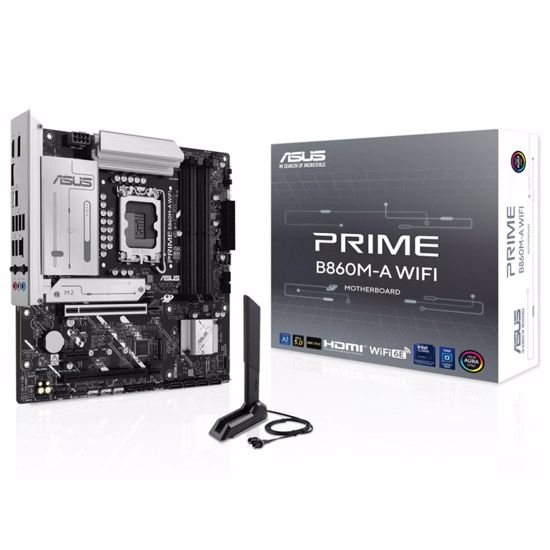 Fotografija izdelka ASUS Prime B860M-A WiFi LGA1851 mATX osnovna plošča