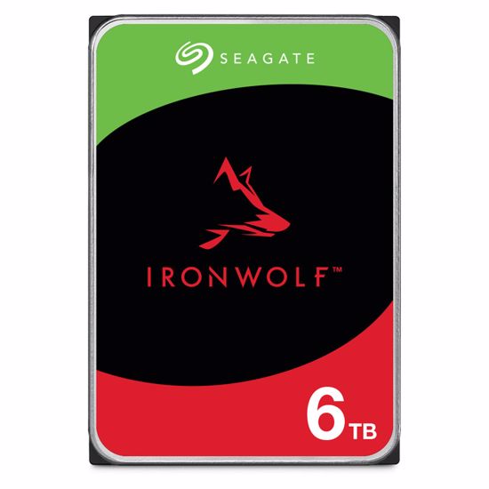 Fotografija izdelka SEAGATE IronWolf NAS 6TB 3,5" SATA3 256MB 5400rpm ST6000VN006 trdi disk