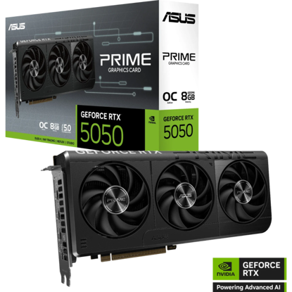 Fotografija izdelka Grafična kartica ASUS Prime GeForce RTX 5050 OC, 8GB GDDR6, PCI-E 5.0