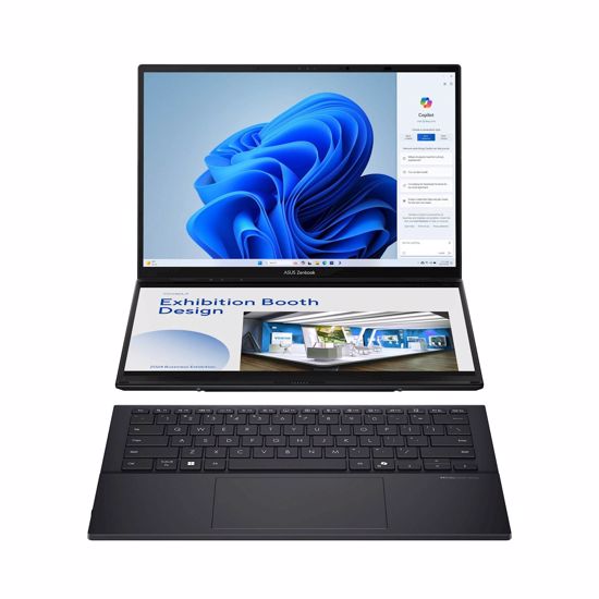 Fotografija izdelka ASUS Zenbook Duo UX8406CA-QL077X ARL Ultra 9 285H/32GB/SSD 1TB/14" OLED/Intel Arc/W11Pro