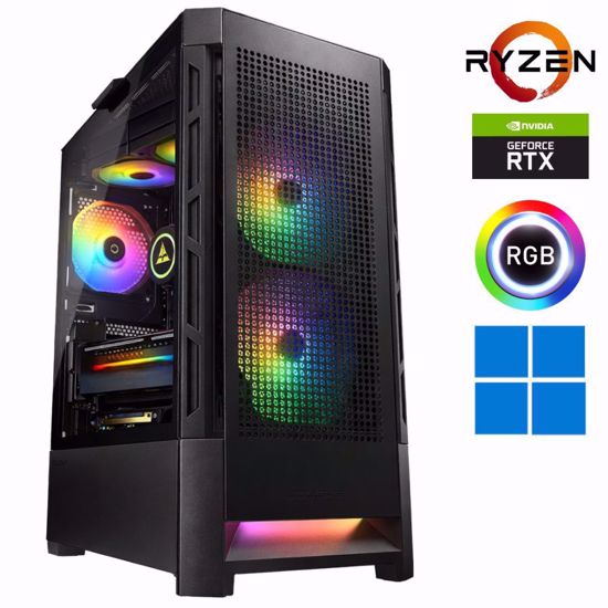 Fotografija izdelka @Gamer Ryzen7 5800X / 32GB DDR4 / SSD 2TB  NVMe / RTX 5060-8GB / Windows 11 / Gaming namizni
