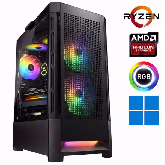 Fotografija izdelka @Gamer Ryzen7 8700F | 32GB DDR5 | SSD 2TB  NVMe | AMD RX9070-16GB | Windows 11 | Gaming namizni