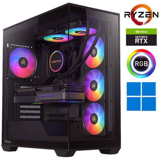 Fotografija izdelka @Gamer Ryzen9 9950X3D / 32GB DDR5 / SSD 2TB  NVMe / RTX 5090-32GB / Vodno hlajenje / Windows 11 / Gaming namizni
