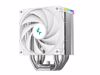 Fotografija izdelka Hladilnik za procesor DeepCool AK500S DIGITAL SE WH, 120mm, ARGB, LCD, bel