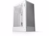 Fotografija izdelka Računalniško ohišje DeepCool CH170 PLUS WH, ITX, Micro-ATX, kaljeno steklo, belo