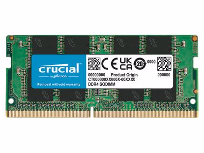 Fotografija izdelka RAM SODIMM DDR4 16GB PC4-25600 3200MT/s CL22 1.2V Crucial
