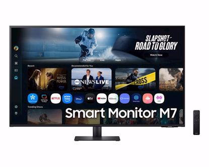 Fotografija izdelka Monitor Samsung 43 M70F Smart M7, VA, 3840x2160, 2x HDMI, USB-C, Wi-Fi, BT