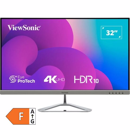 Fotografija izdelka VIEWSONIC VX3276-4K-MHD-2 81,3cm (32") UHD VA DP/HDMI HDR10 zvočniki monitor