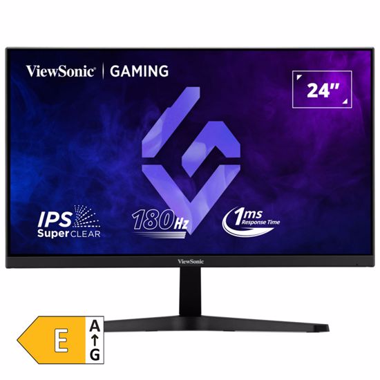 Fotografija izdelka VIEWSONIC VX24G1-HD 60,45cm (23,8") FHD IPS 180Hz DP/HDMI HDR10 gaming monitor
