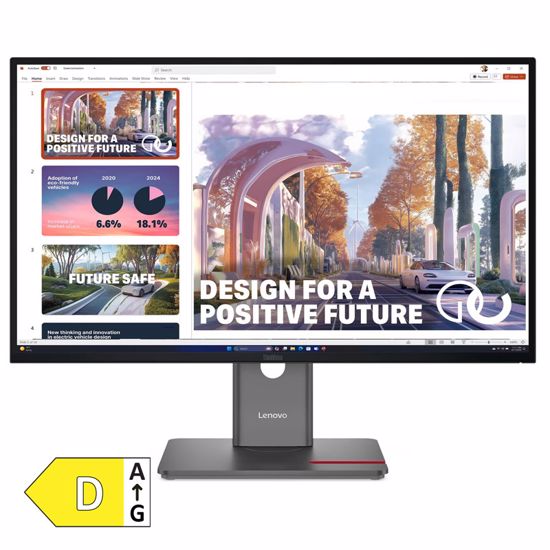 Fotografija izdelka LENOVO ThinkVision P27QD-40 27" (68,58cm) QHD IPS DP/HDMI/USBC/RJ45 monitor