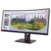 Fotografija izdelka LENOVO ThinkVision T34WD-40 86,36cm (34") UWQHD VA 120Hz DP/HDMI/USB-C HDR10 Freesync ukrivljen monitor