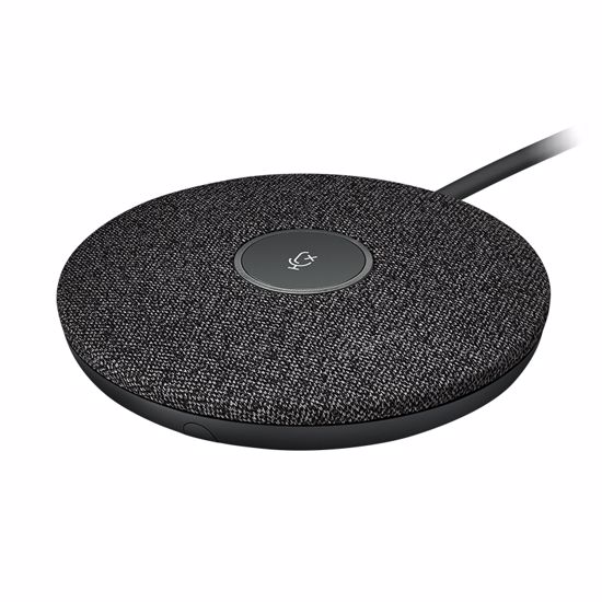 Fotografija izdelka LOGITECH Rally Mic Pod Hub LED za Rally žični sistem dodatni mikrofon